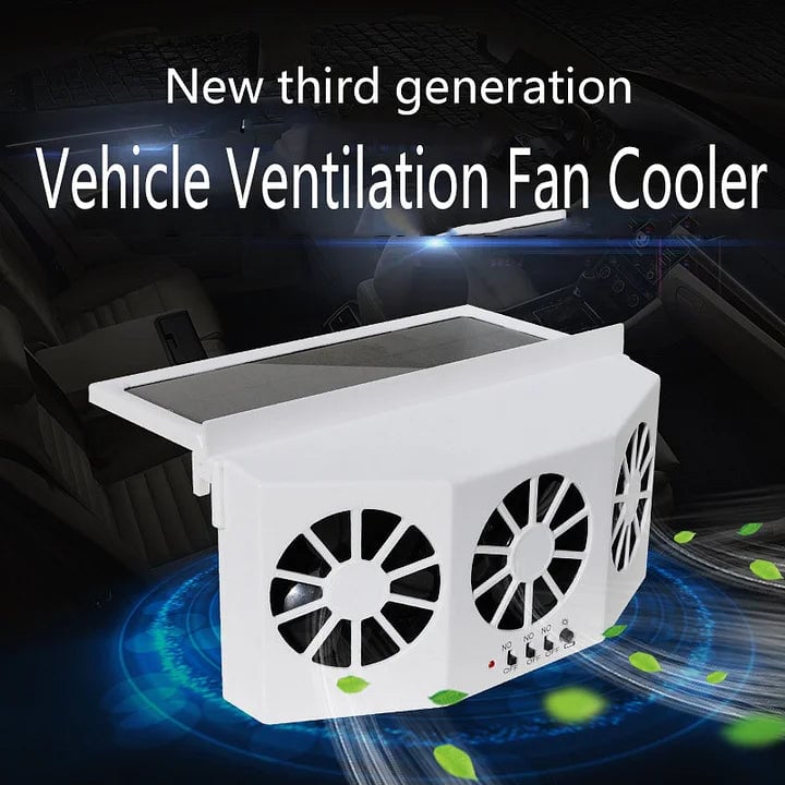 Singapore in stock /The New Solar Car Cooling Artifact [air circulation exhaust fan